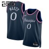 Dres Philadelphia 76ers Tyrese Maxey Nike 2025-26 City Edition Navy Swingman - Dječji